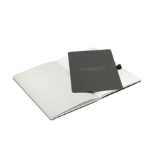 Load image into Gallery viewer, Thinkback Notebook, recycled leather anthracite, lined