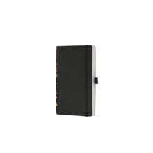 Load image into Gallery viewer, Thinkback Small Notebook, fabric black, plain